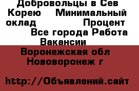 Добровольцы в Сев.Корею. › Минимальный оклад ­ 120 000 › Процент ­ 150 - Все города Работа » Вакансии   . Воронежская обл.,Нововоронеж г.